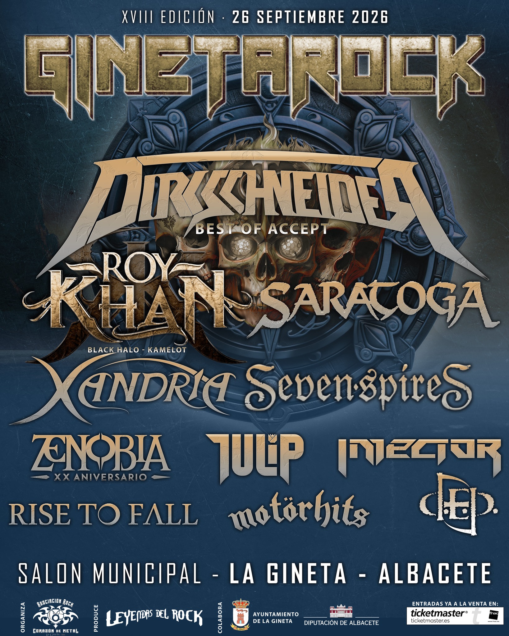 Cartel Ginetarock 2026